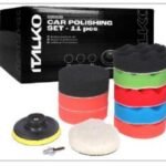 Italko poliravimo kempinių ir laikiklio rinkinys 80mm. 11 dalių