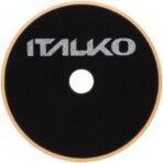 ITALKO poliravimo kempinė DA Velcro 140x125x20mm (oranžinė/vidutinė) - Image 5