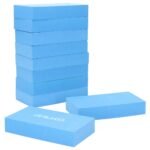 Šlifavimo kaladėlė naudojimui su švitriniu popieriumi 1vnt 140mm x 75mm Mėlyna