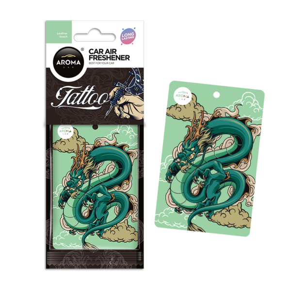 Aroma Car Tattoo Leather Touch oro gaiviklis